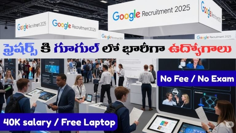 Google Recruitment 2025 | Software Engineer Jobs | ₹40,000 Salary 9 Google Recruitment 2025 Apply Online